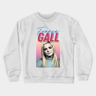 France Gall / 60s Style Retro Fanart Design Crewneck Sweatshirt